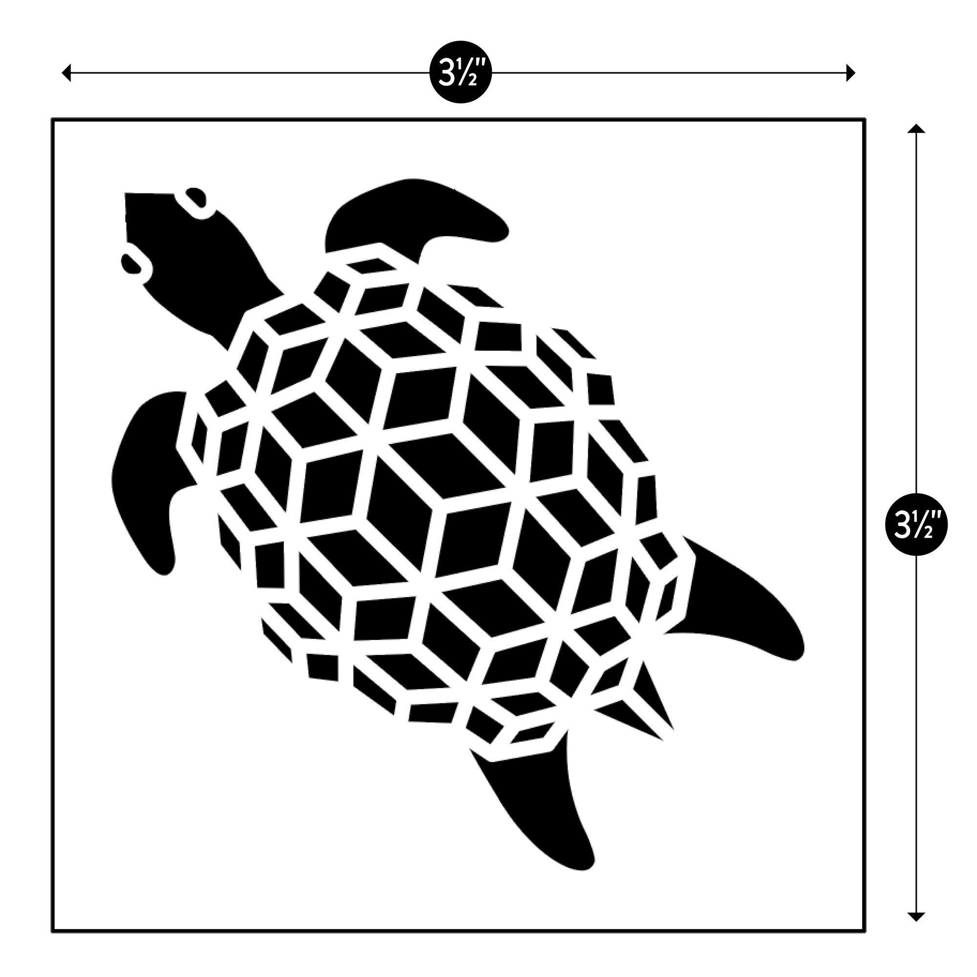 Jonathan Adler x Michaels 3.5" Tortoise Stencil